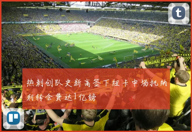 热刺创队史新高签下纽卡中场托纳利转会费达1亿镑
